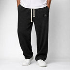 Pantalón Elegante de Corte Ancho para Hombre