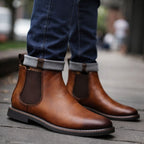 Bota Chelsea Elegante de Cuero para Hombre