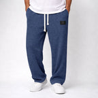 Pantalón Elegante de Corte Ancho para Hombre