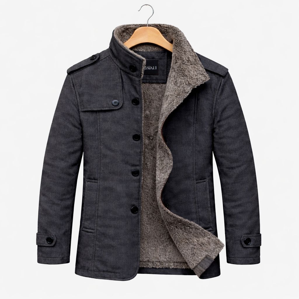 Chaqueta de Cuero Elegante para Hombre