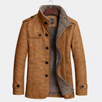 Chaqueta de Cuero Elegante para Hombre
