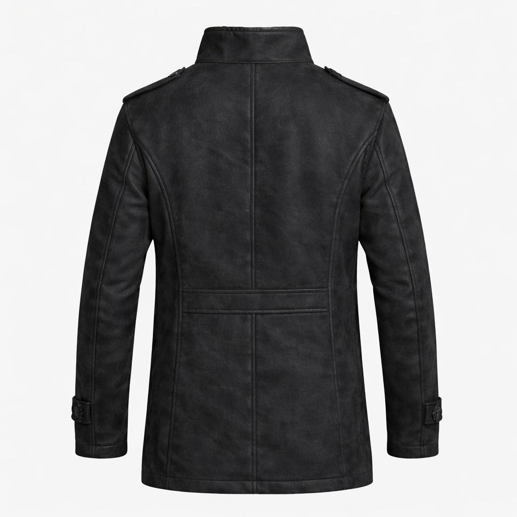 Chaqueta de Cuero Elegante para Hombre