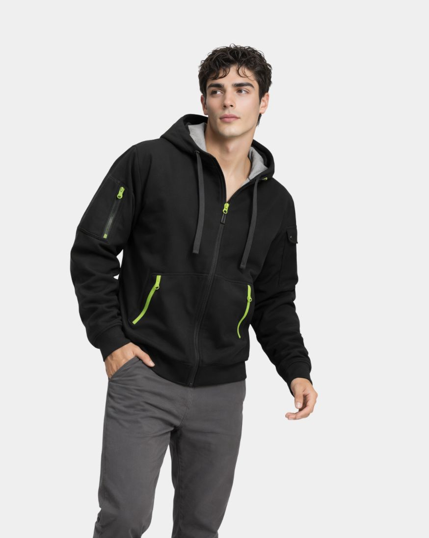 Sudadera con capucha elegante