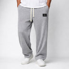 Pantalón Elegante de Corte Ancho para Hombre